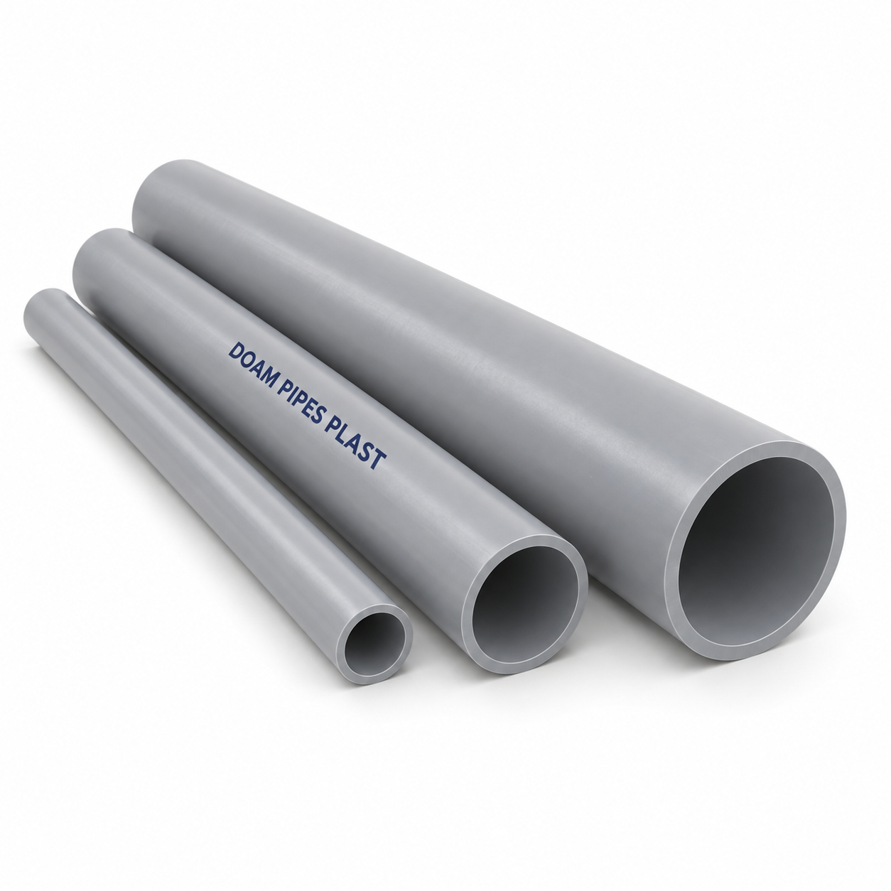 أنابيب PVC / UPVC الرمادية — DOAM PIPES PLAST